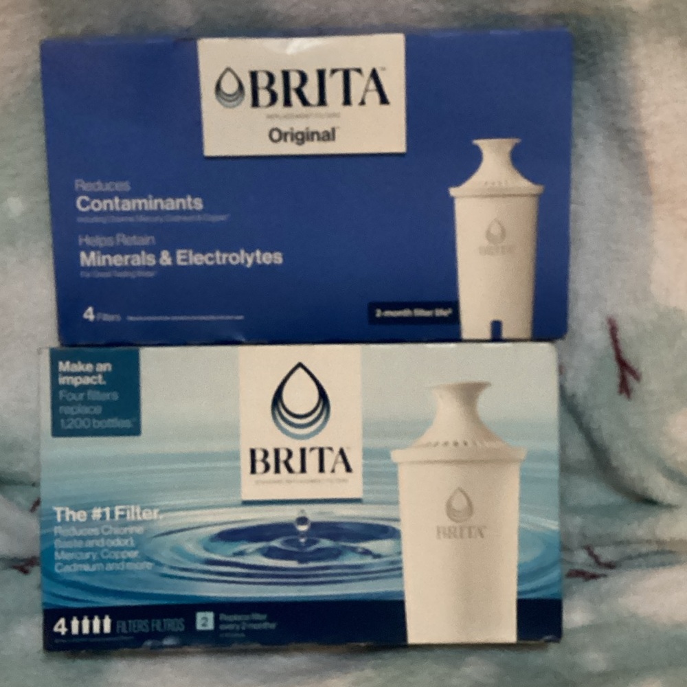 2 4 Packs of Brita Filters